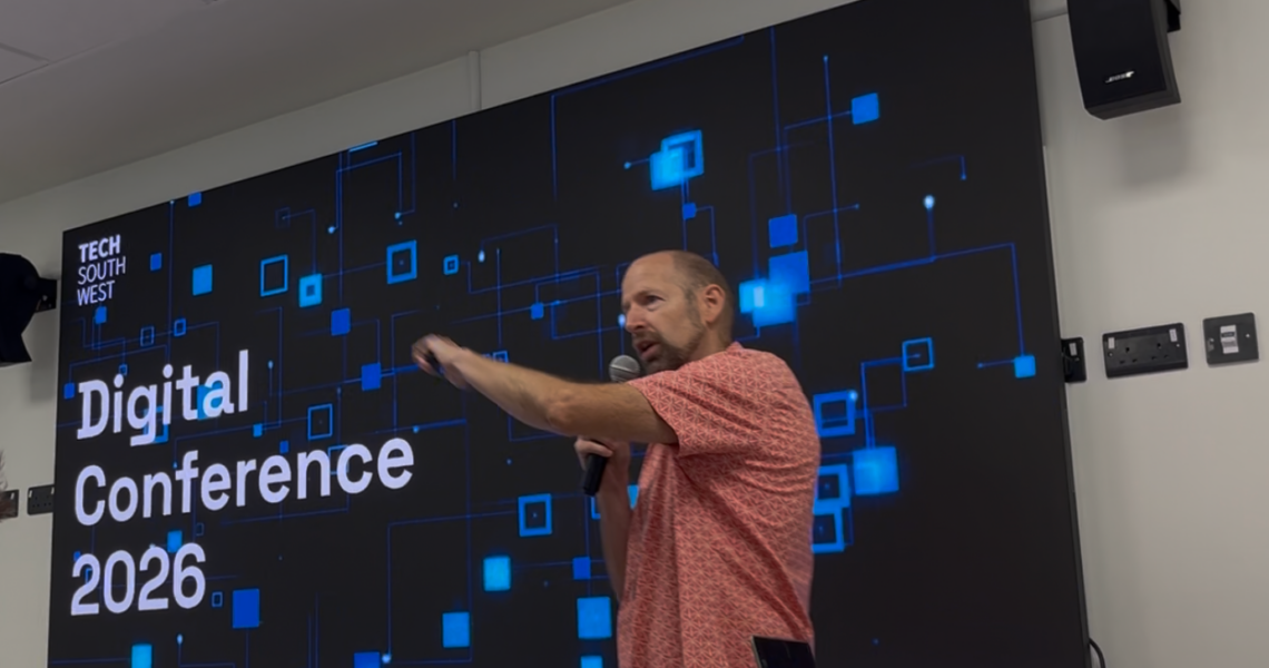 Dan Pritchard opening the event